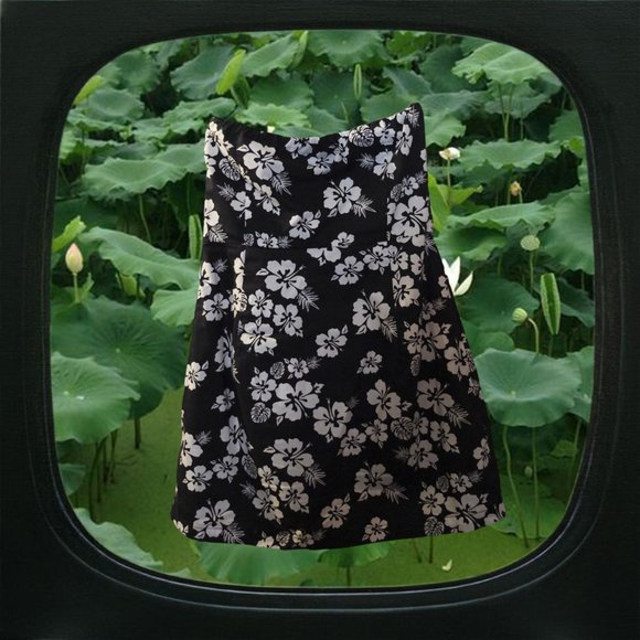 NWT Dollskill Delia's Hawaiian hibiscus mini dress - Picture 3 of 4